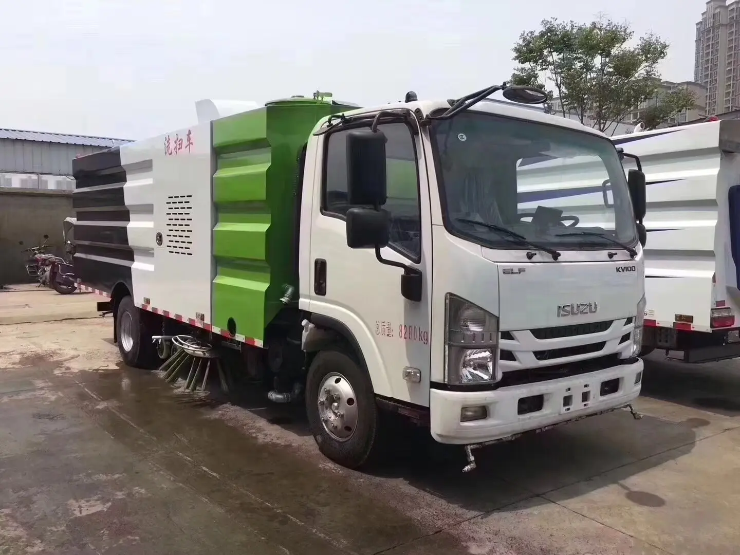 五十鈴4水5塵洗掃車(chē)國(guó)六